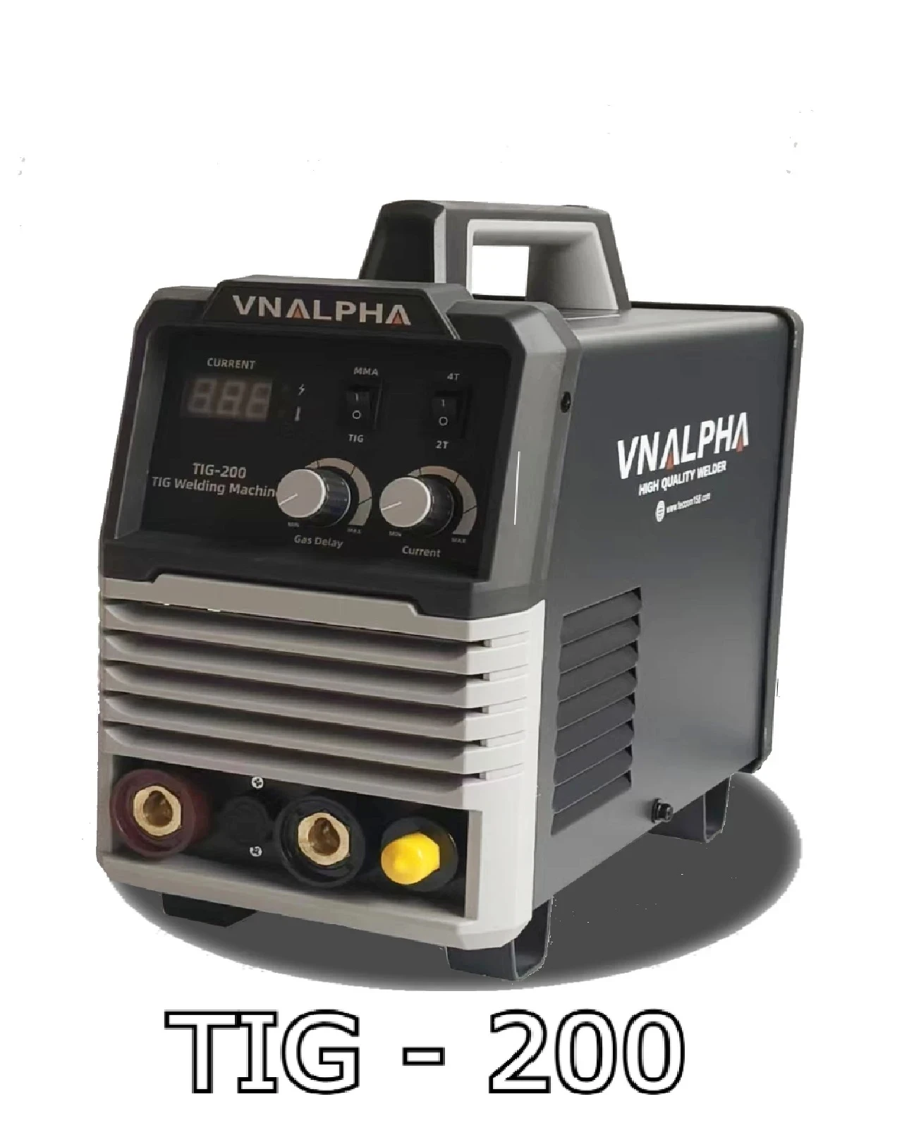 VNALPHA TIG-200 ĐIỆN 220V, 6 BO 4 IGBT, CHỨC NĂNG: HÀN TIG DC VÀ MMA HÀN QUE